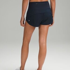 Lululemon Speed-Up High Rise Lined Short 4.0”-  Black